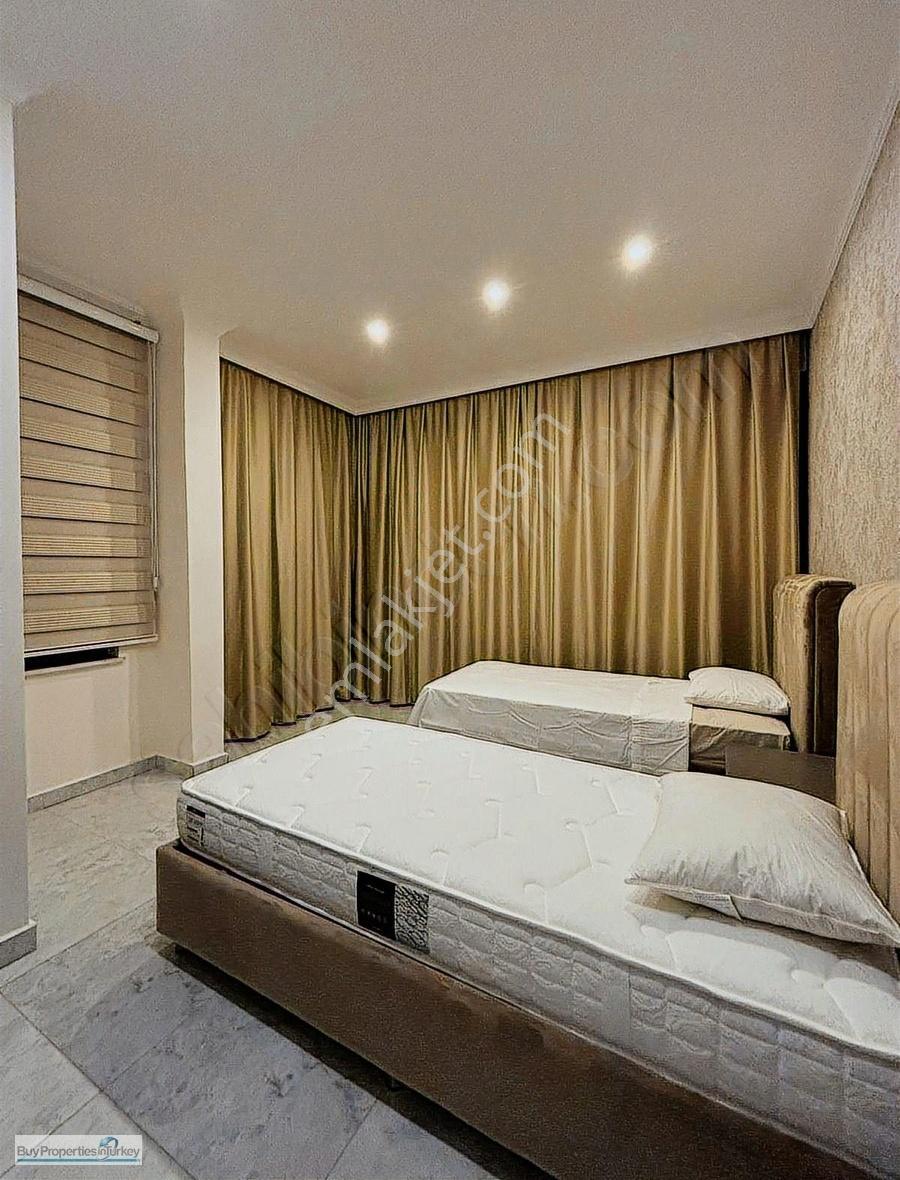 Alanya Avsallar'da Deniz Manzaralı 2+1 Dubleks Daire Full Eşyalı - Görsel 8