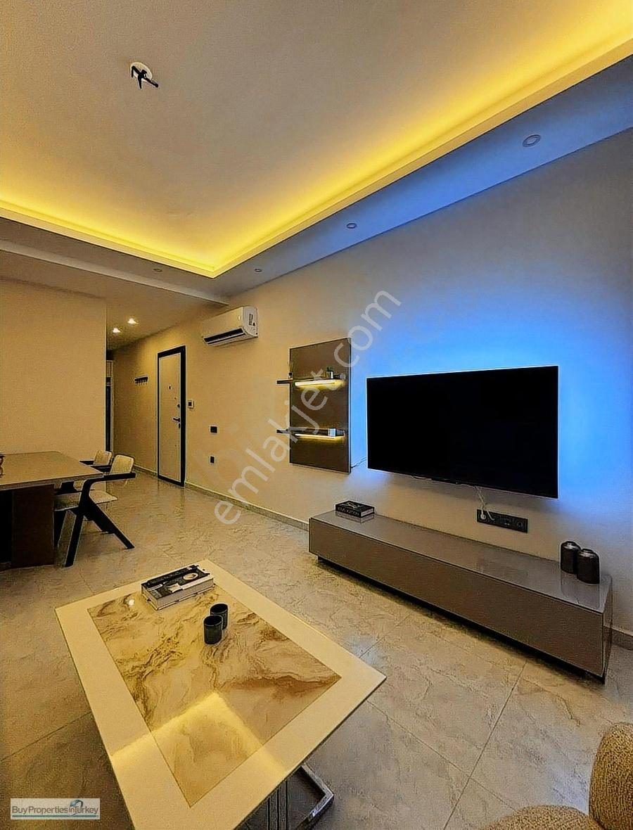 Alanya Avsallar'da Deniz Manzaralı 2+1 Dubleks Daire Full Eşyalı - Görsel 11