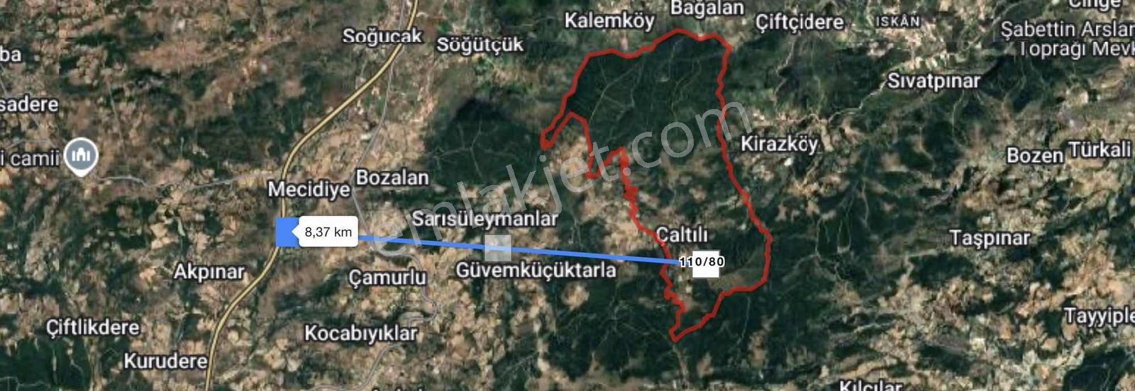 Savaştepe Çaltılı'da 1311 M2 Müstakil Parsel - Görsel 4