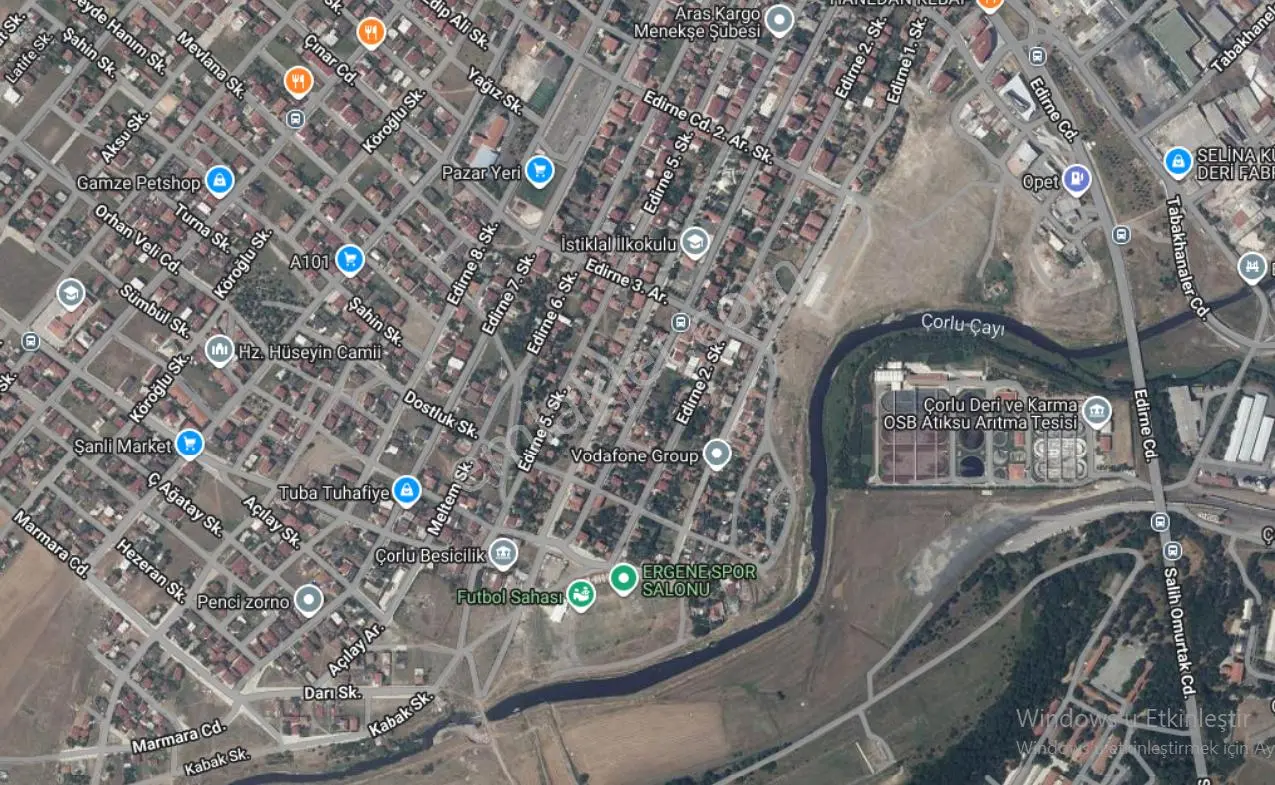 Tekirdağ Ergene Sağlık Mah'de Konut İmarlı Arsa