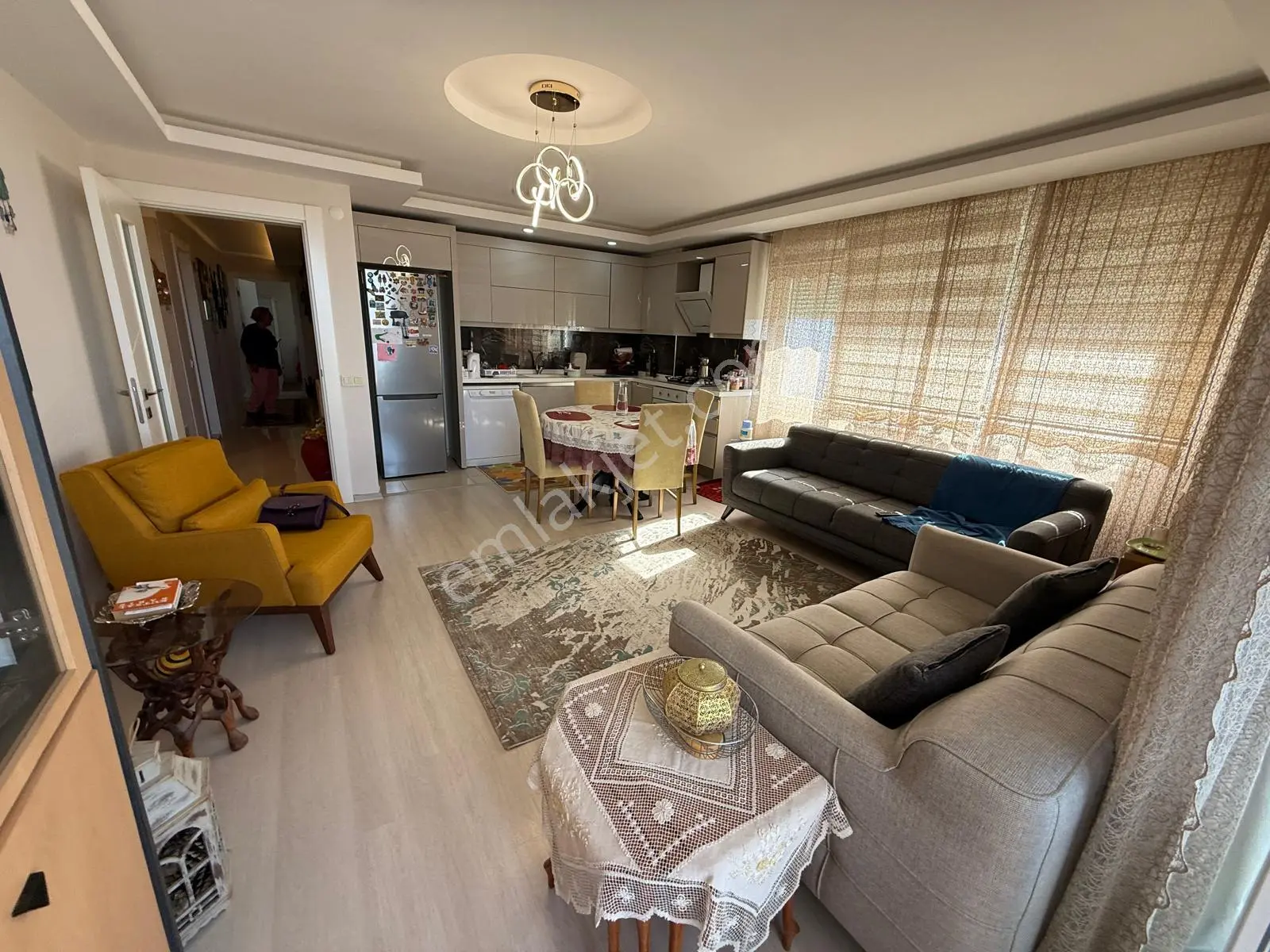 Havuzlu Site İçinde, Full Deniz Manzaralı, Ferah 3+1 Köşe Daire