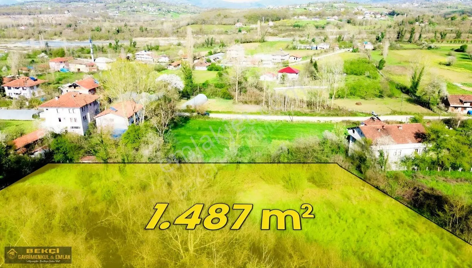 Çaybükü Köyü'nde Doğa Manzaralı Köyiçi İmarlı 1.487 M2 Arsa - Görsel 2