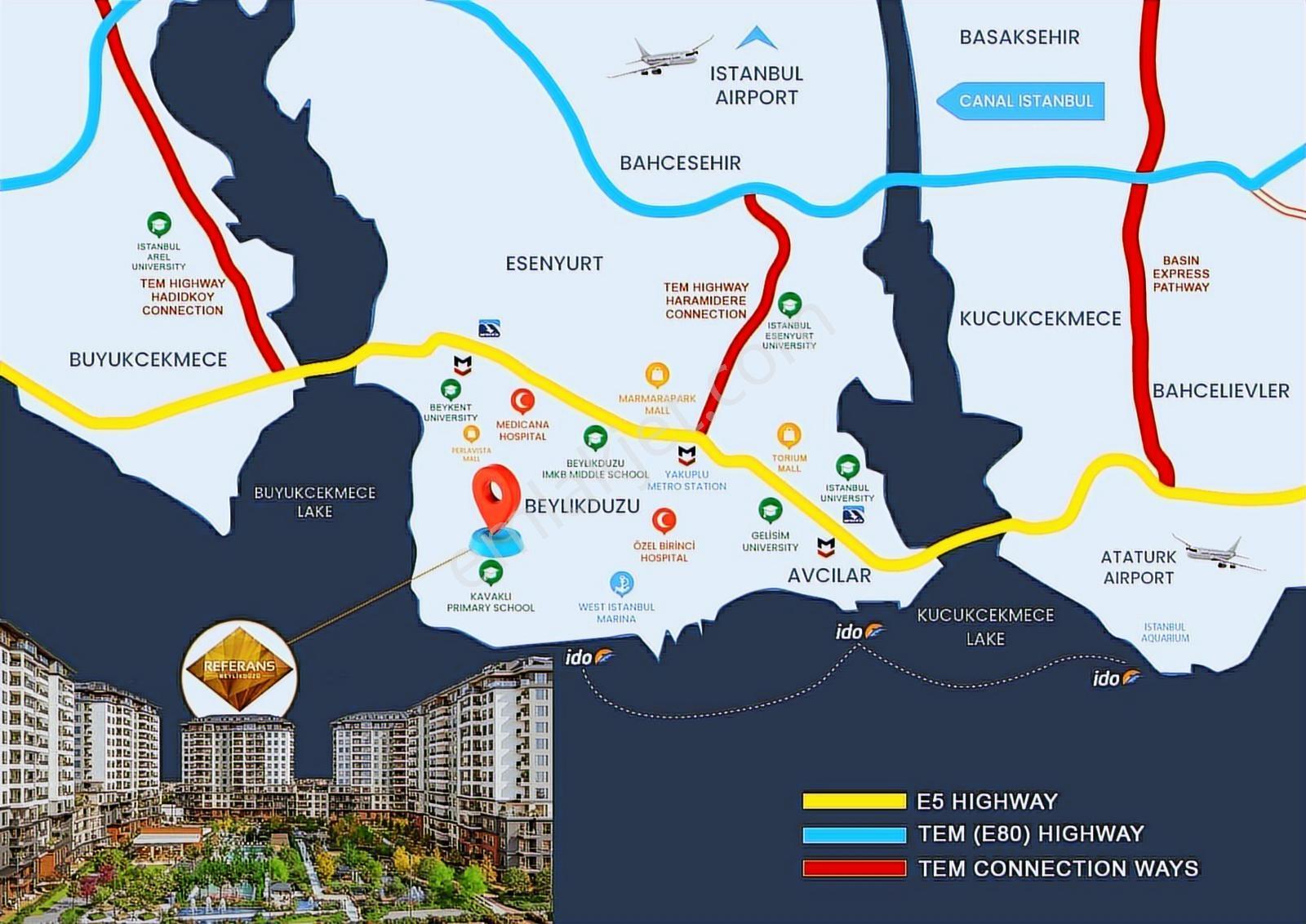 Suıtable For Cıtızenshıp 3-bedroom New Apartment In Beylıkduzu - Görsel 35