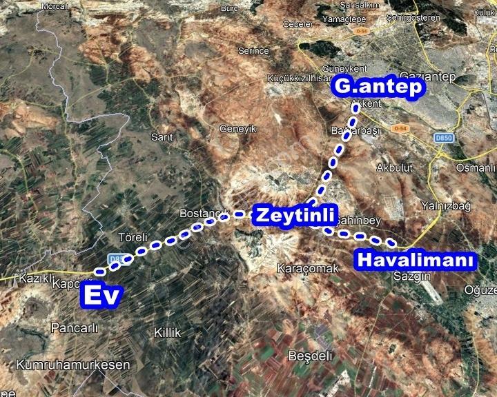 Şahinbey Kapcağız Eşyalı Elektirik Su Kapı No, Tel Çit,asfalt - Görsel 19