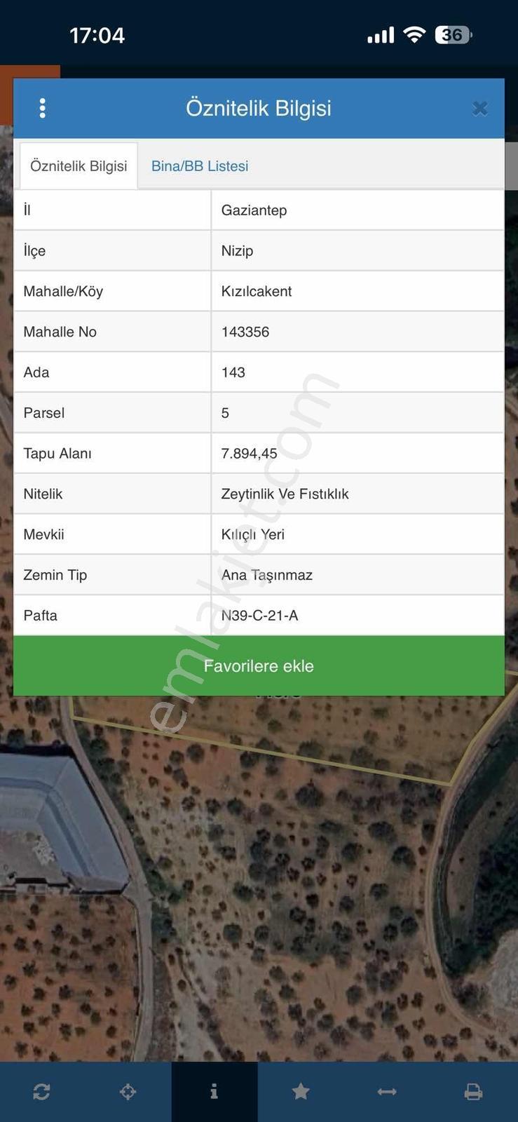 Baron Dan Kızılcakent Tek Tapu Elektirik Kuyu Mevcut - Görsel 4