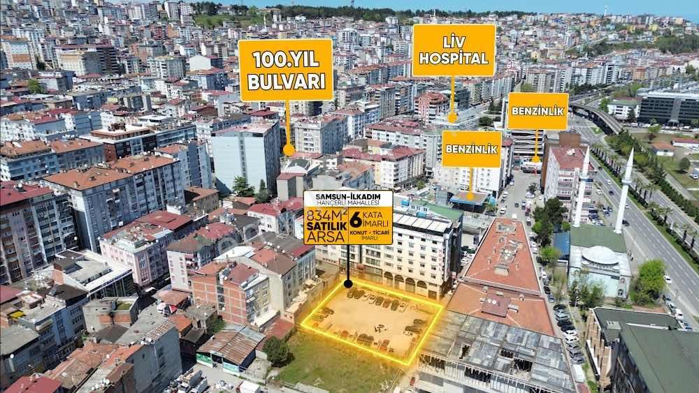 Deka Gayrimenkul'den İlkadım'da Ticari+konut İmarlı 834m² Arsa - Görsel 2