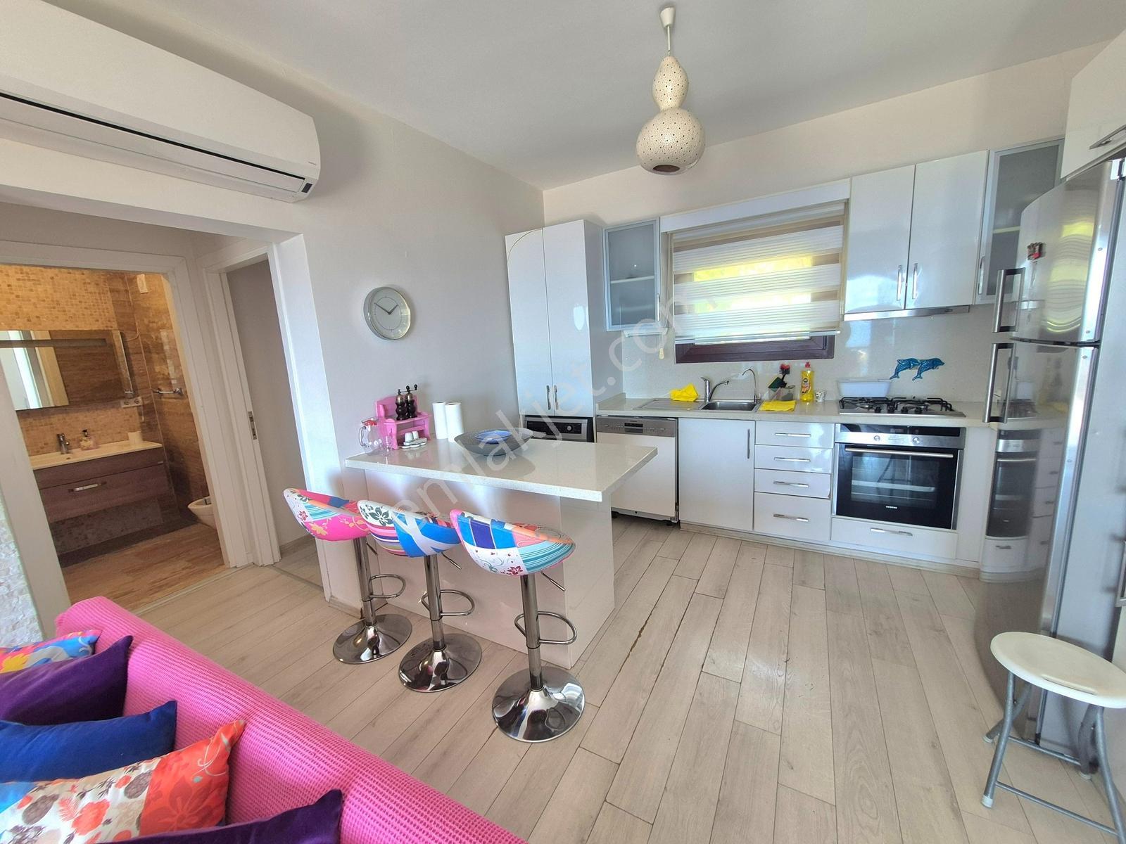 Bodrum Gümüşlük'te Haziran'da Kiralık Deniz Manzaralı Daire - Görsel 24