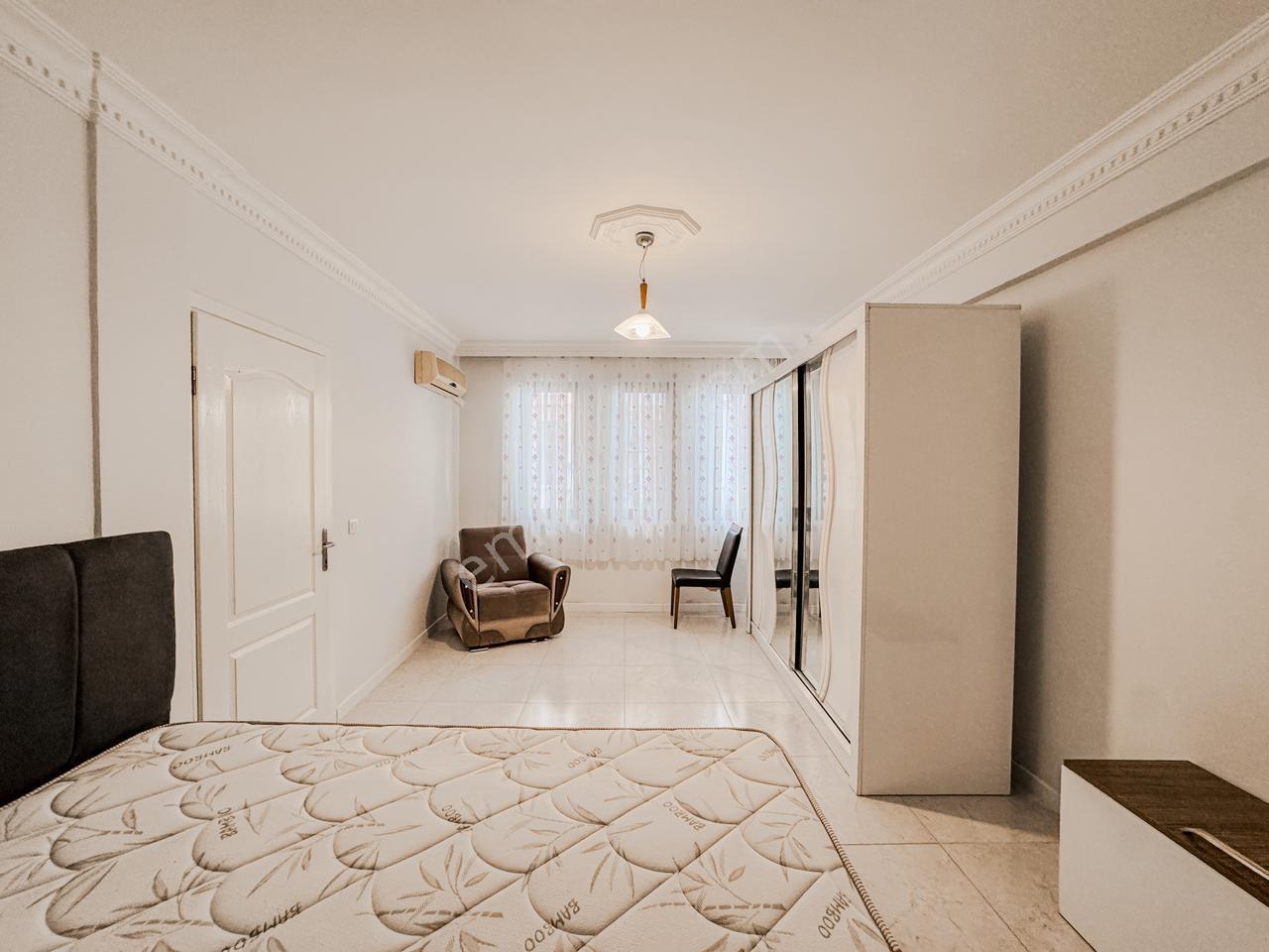 Alanya Oba Gölde Bahçe Kullanımlı 2+1 Eşyalı 115m2 Daire - Görsel 9