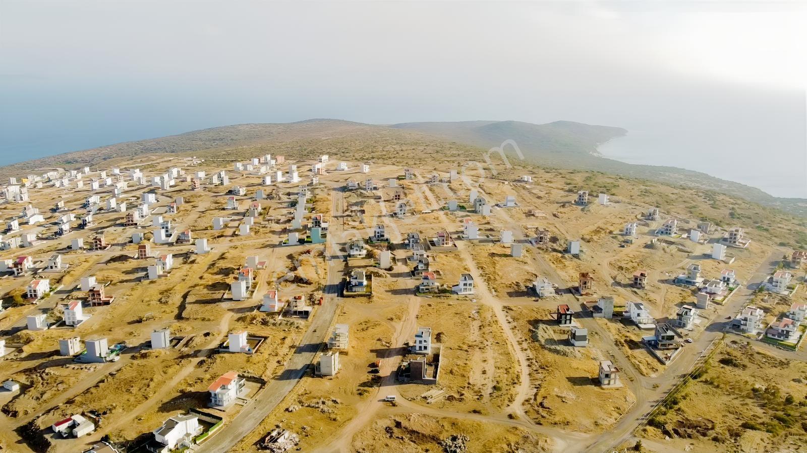 Mordoğanda Deniz Manzaralı Kabası Bitmiş Villa - Görsel 11