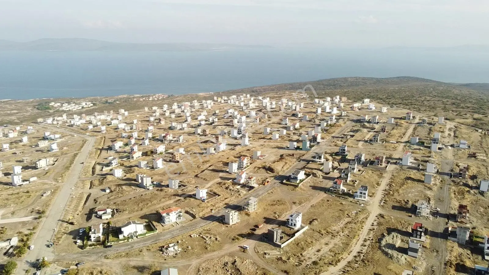 Mordoğanda Deniz Manzaralı Kabası Bitmiş Villa - Görsel 20