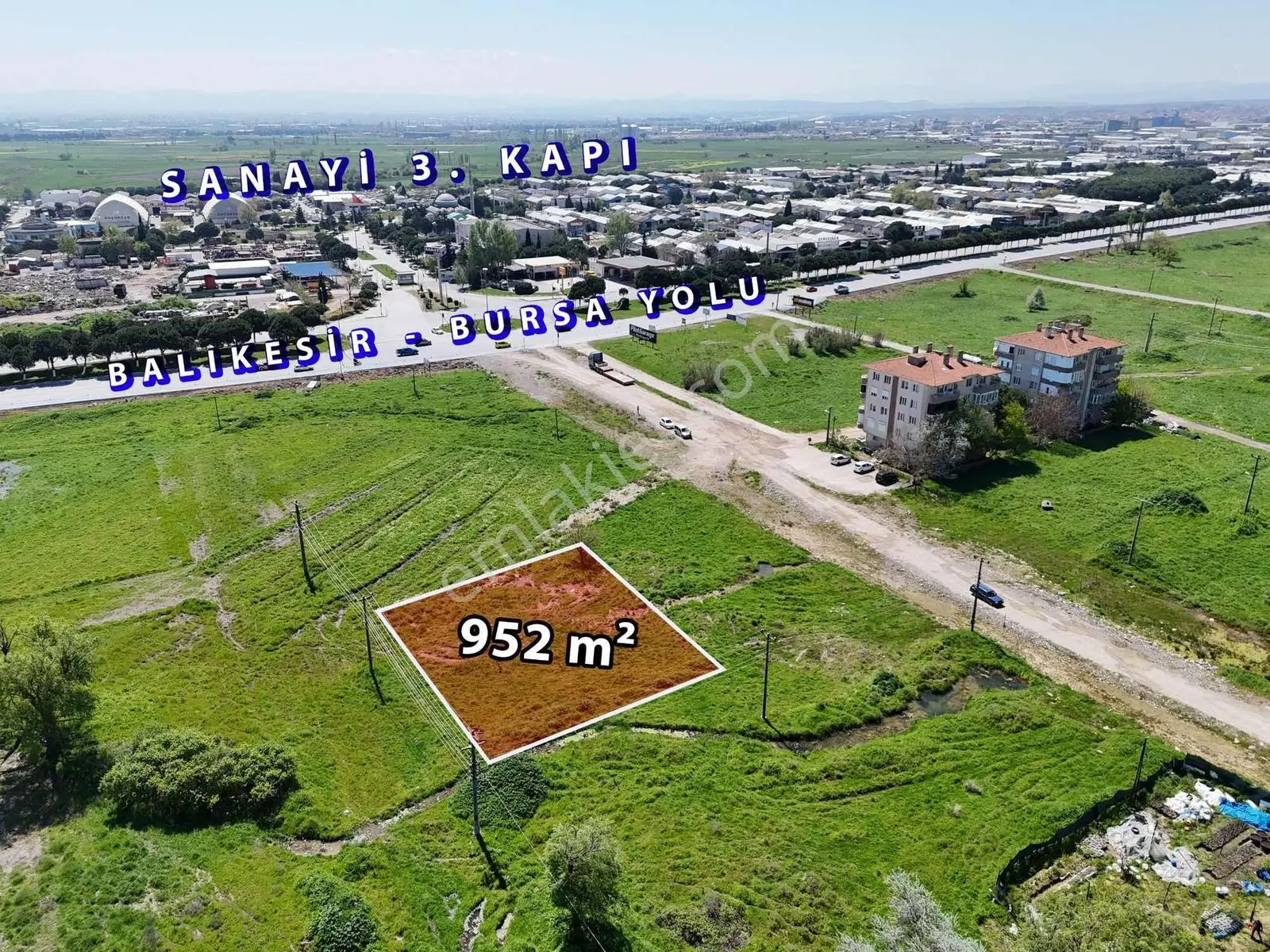 Paşaalanı Mah. Efsane Konumda 952 M² Satılık Arsa