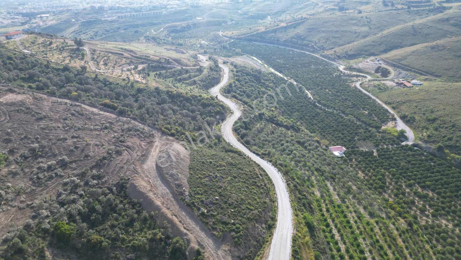 İmarın Sınırında / Deniz Ve Doğa Manzaralı Takasa Açık Arsa - Görsel 7