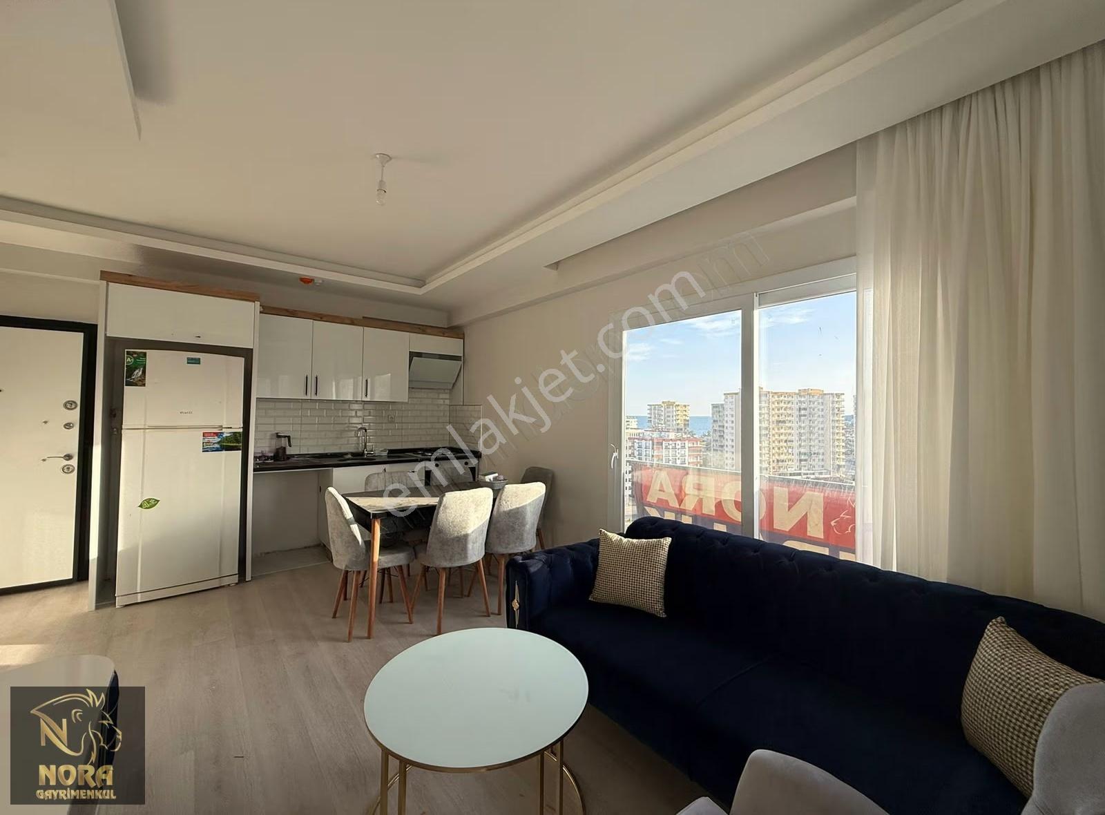 Nora'dan Kızkalesinde Site İçerisinde Full Eşyalı Kiralık 1+1 - Görsel 19