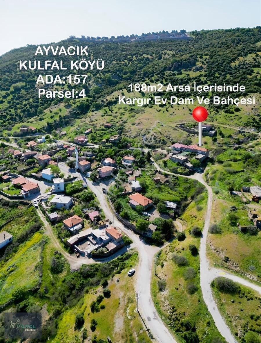 Çanakkale Ayvacık Kulfal Köyünde Müstakil Taş Ev Ve Bahçesi