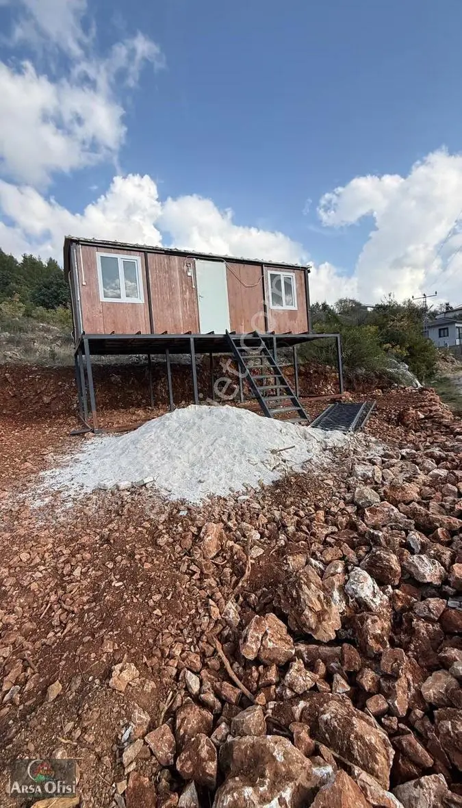Alanya Asmaca Da Satılık Bahçeli Konteynır Ev - Görsel 3