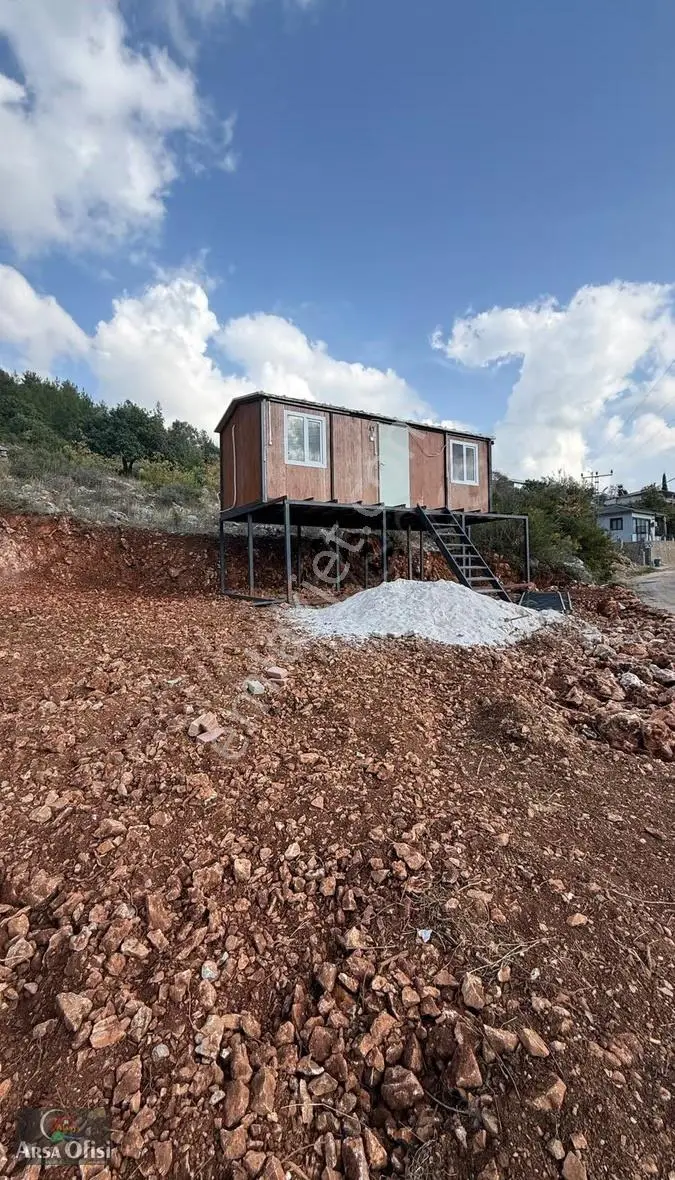 Alanya Asmaca Da Satılık Bahçeli Konteynır Ev - Görsel 2