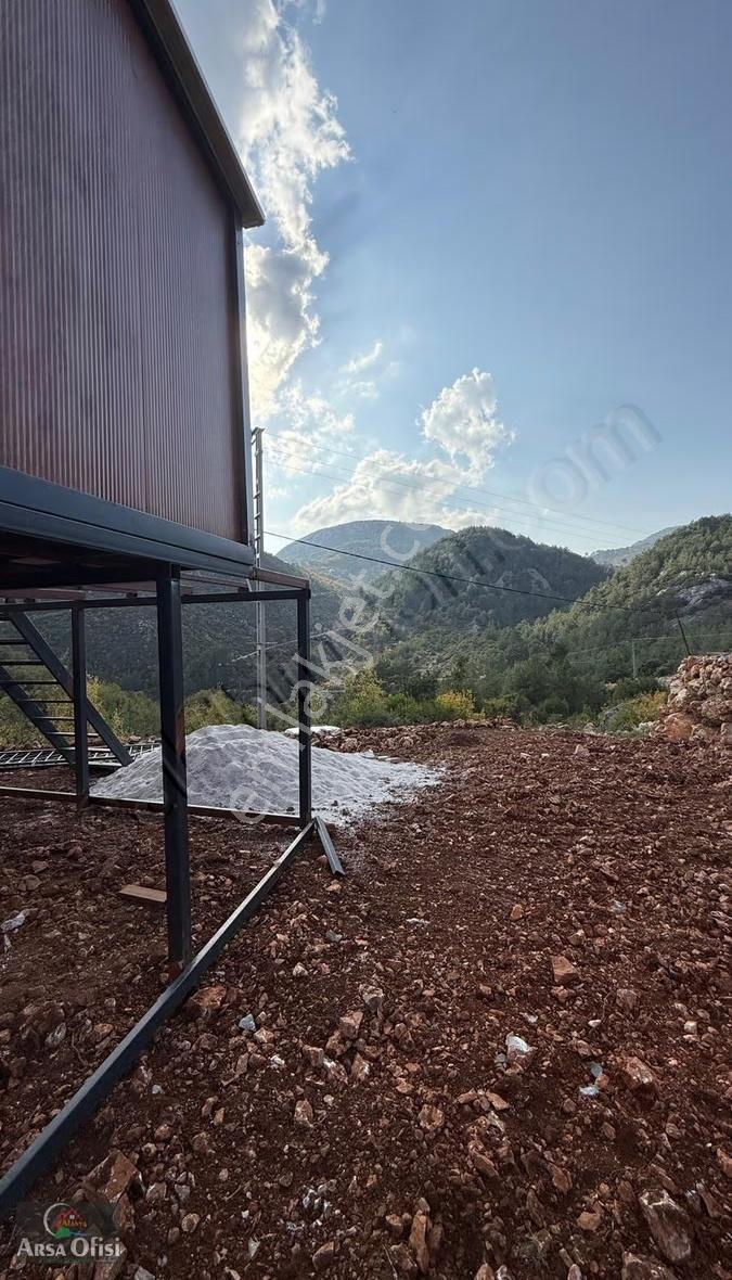 Alanya Asmaca Da Satılık Bahçeli Konteynır Ev - Görsel 17
