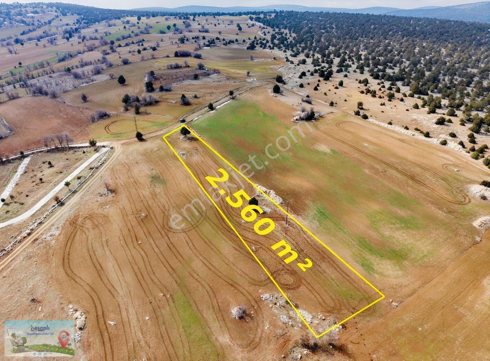 Akören Alan Mahallesinde 2.560 M² Müstakil Tapulu Tarla - Görsel 2