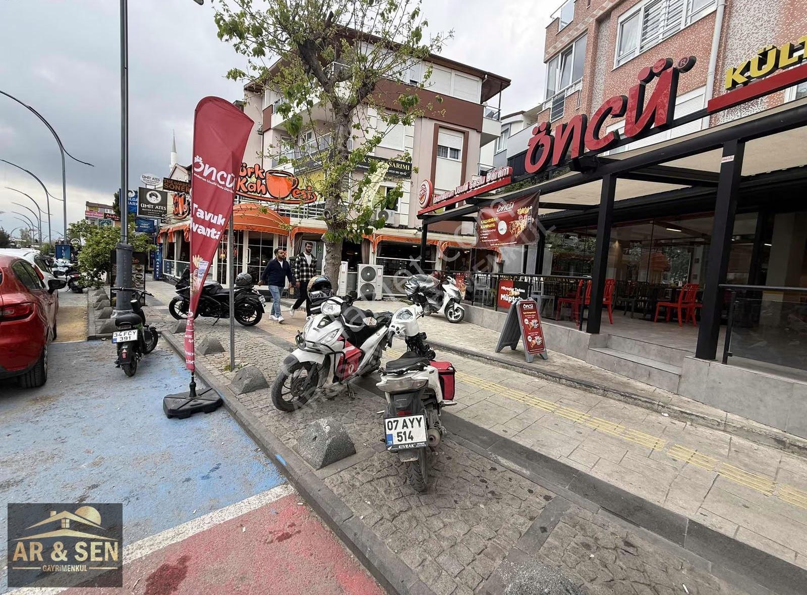 Kepez Kültür Mah Kafeler Cad 240m2 İki Katlı Satılık Dükkan