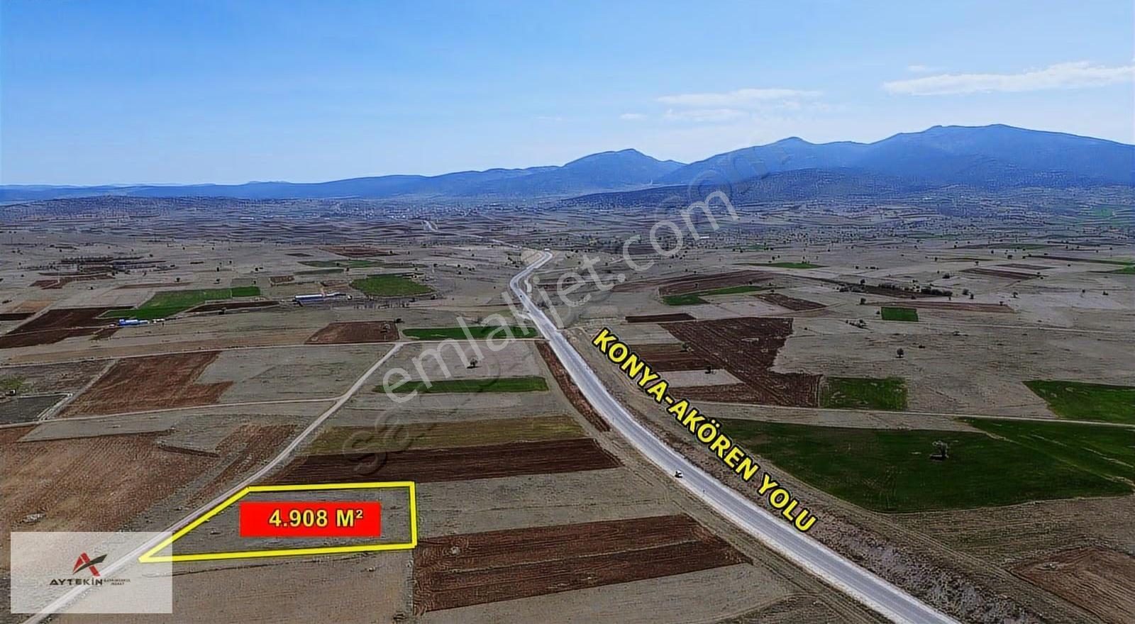 Tülce'de Kupon Arazi! Konya Yoluna 1 Parsel Mesafede 4.908m2 - Görsel 8