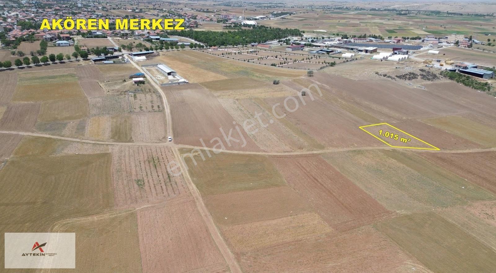 Akören Hacılar Mahallesinde 1.015 M² Müstakil Tapulu Tarla - Görsel 3
