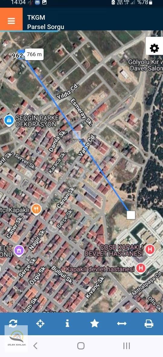 Bu Haftaya Özel Kapaklıda Bölgenin En Uygun Arsası Çok Acil.. - Görsel 4