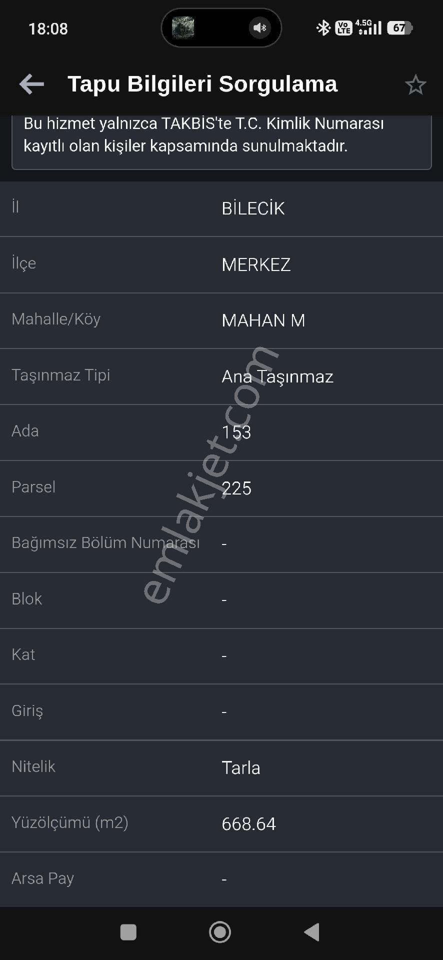 Bilecik Merkez’de Uygun Fiyatlı Tarla | Kaçırılmayacak Fırsat - Görsel 6