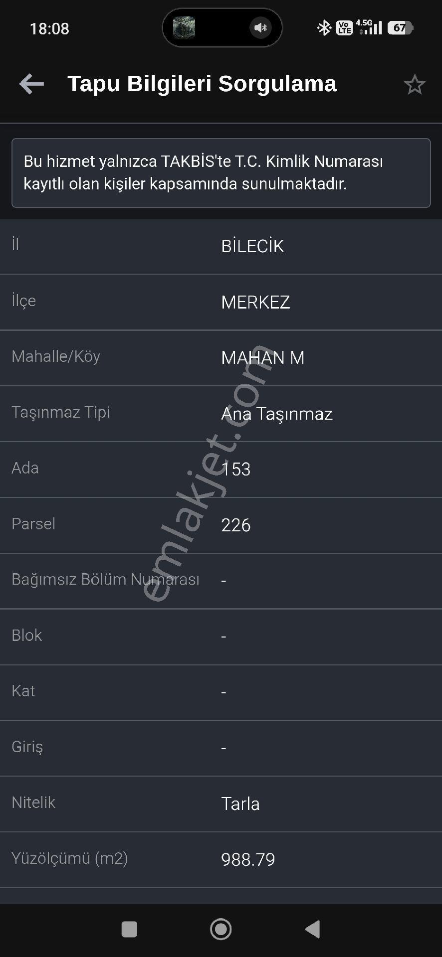 Bilecik Merkez’de Uygun Fiyatlı Tarla | Kaçırılmayacak Fırsat - Görsel 4