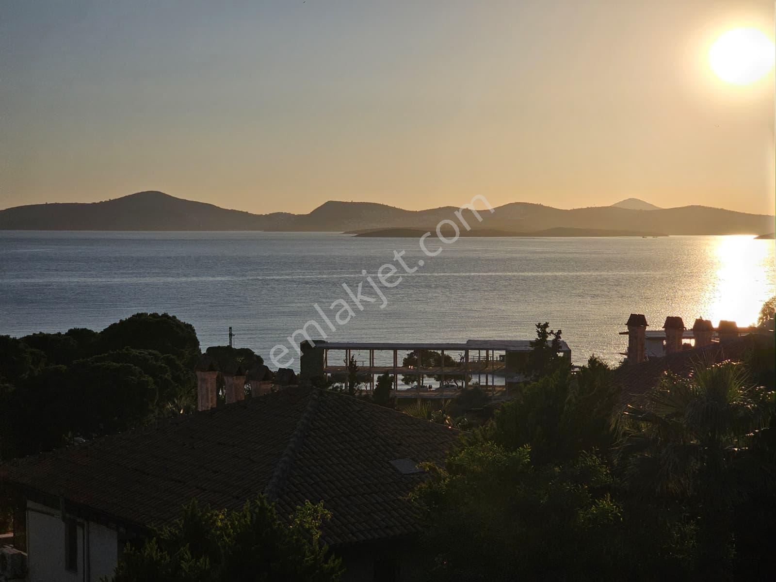 Bodrum Güllük Denize Yürüme Mesafesinde Satılık Deniz Manzaralı Yazlık - Görsel 22