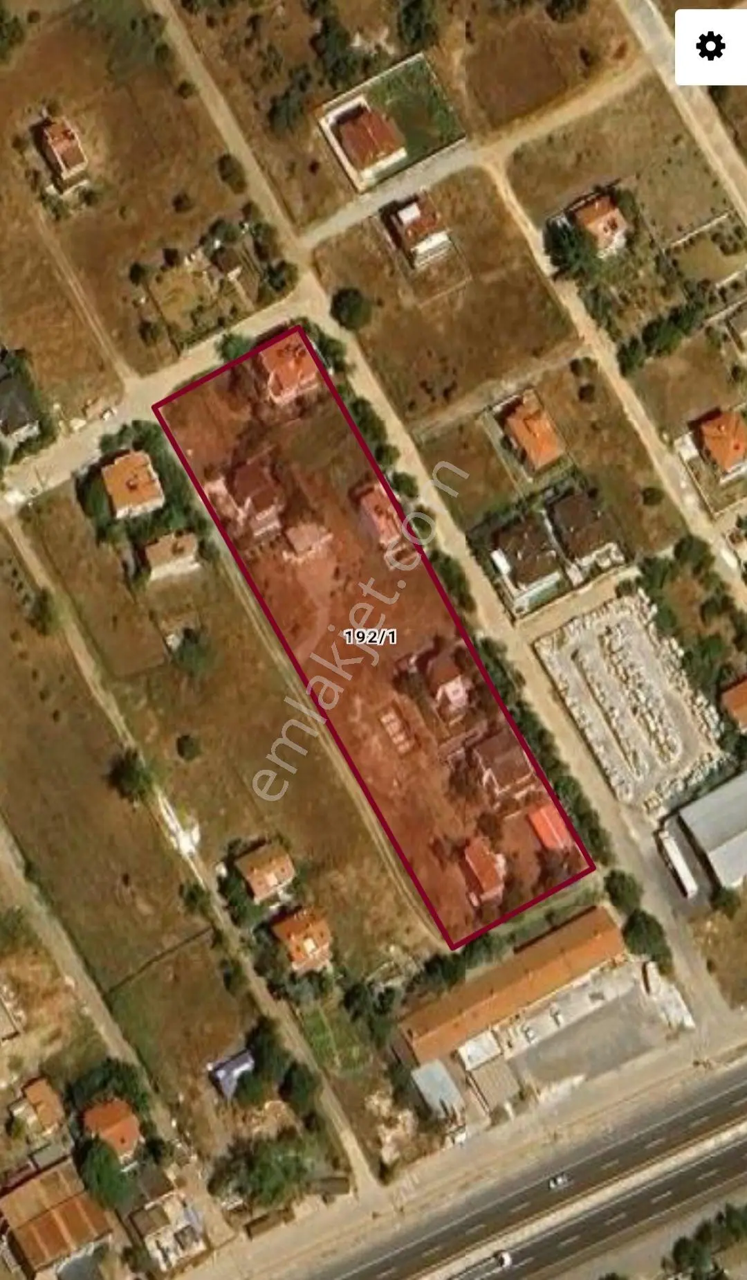 Çorlu Yenice Mah Denize 300 Metre Mesafede Villa İmarlı Arsa