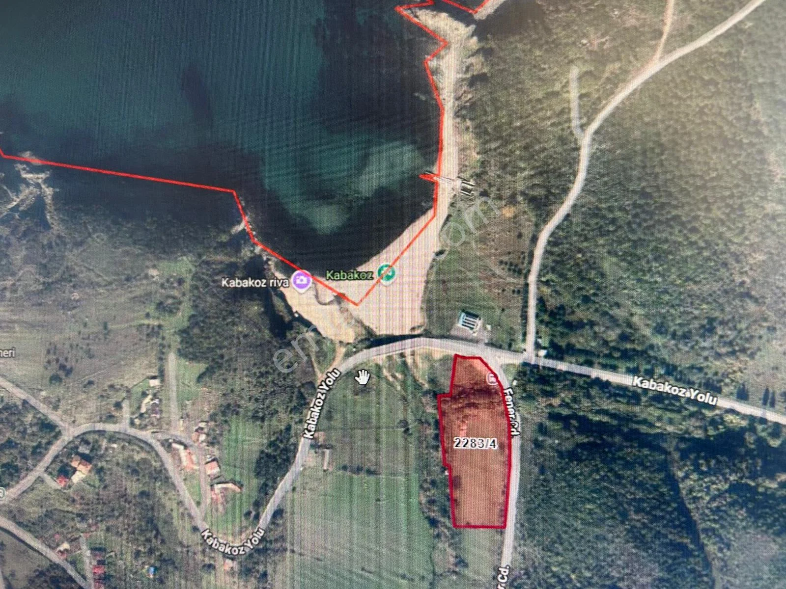 Beykoz Kabakoz Plajı Ve Yola Cephe 9.242m2 Emsalsiz Satılık Arsa
