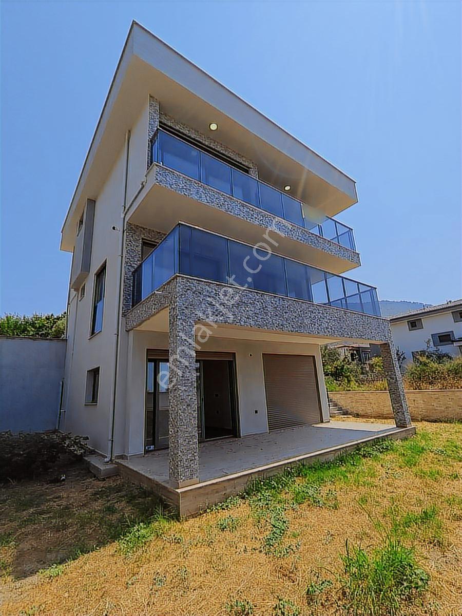 Kuşadası Güzelçamlı'da Deniz Manzaralı 5+2 Müstakil Sıfır Villa - Görsel 6