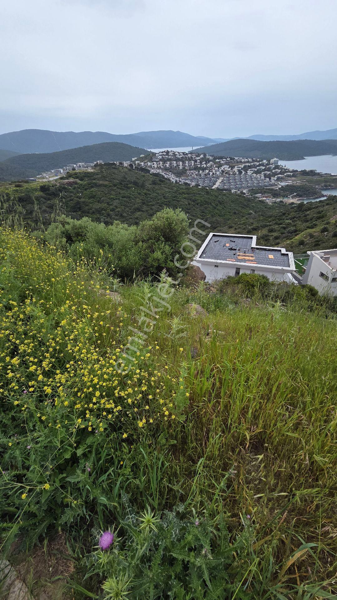 Muğla Bodrum Satılık Deniz Manzaralı Arsa - Görsel 15