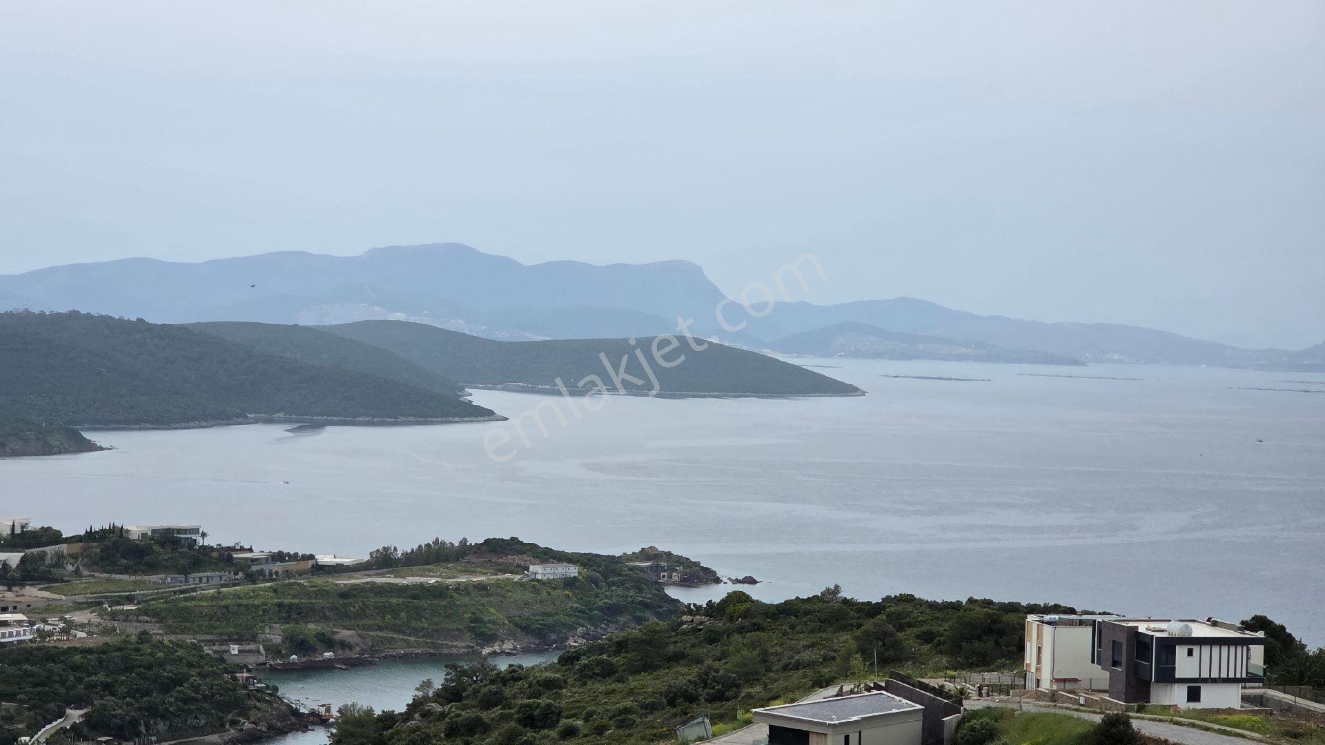 Muğla Bodrum Satılık Deniz Manzaralı Arsa - Görsel 4
