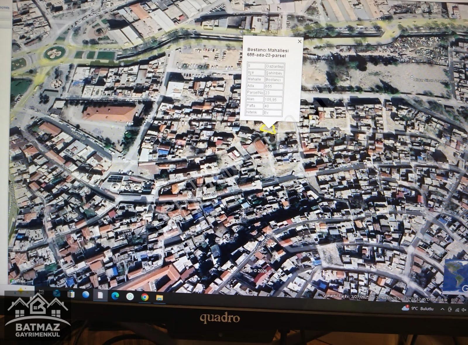 Gaziantep Çarşı Merkezde Satılık Müstakil Arsa (105 M²) - Görsel 7