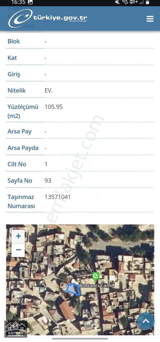 Gaziantep Çarşı Merkezde Satılık Müstakil Arsa (105 M²) - Görsel 6