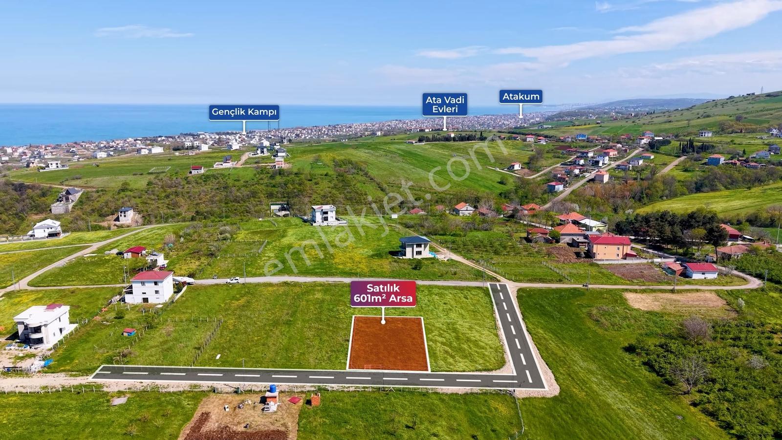 Hüseyin Boyludan Deniz Manzaralı 601 M² Villa İmarlı Arsa - Görsel 9