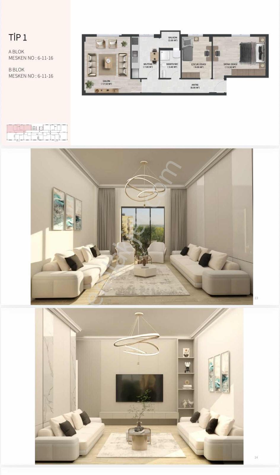 Butik Site,de Otoparklı, Peyzajlı Satılık Daireler, Foma İnşaat - Görsel 4