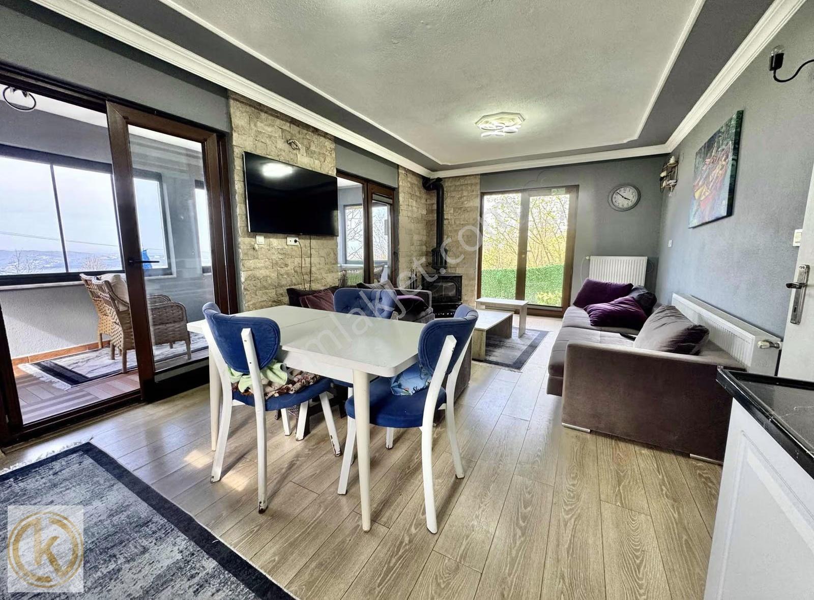 Sapanca Şükriye'de 450m2 Arsa İçerisinde Havuzlu 4+1 Satlk Villa - Görsel 3