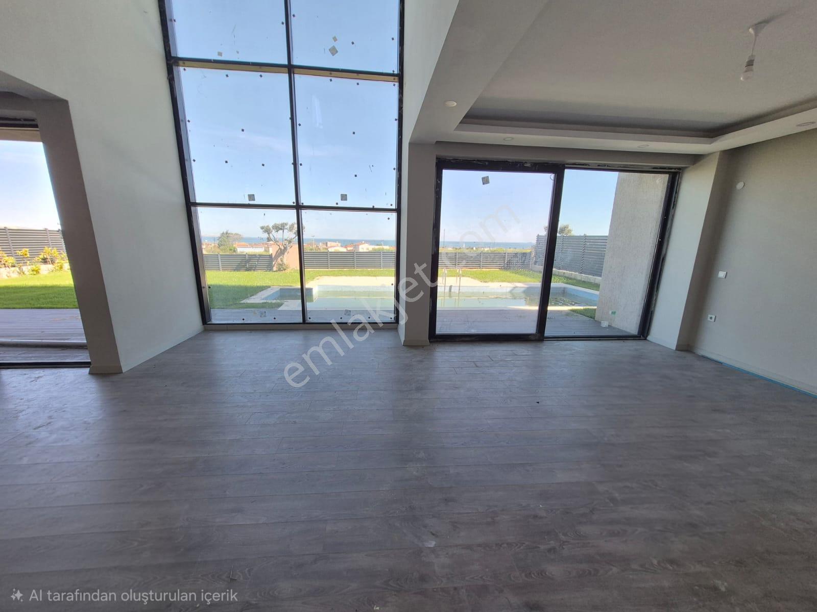 Delux'den Deniz Manzaralı Müstakil Havuzlu Lux Kiralık Villa - Görsel 4