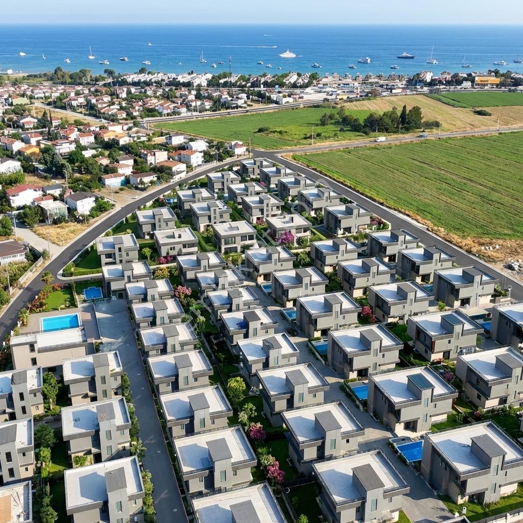 Delux'den Deniz Manzaralı Müstakil Havuzlu Lux Kiralık Villa - Görsel 30