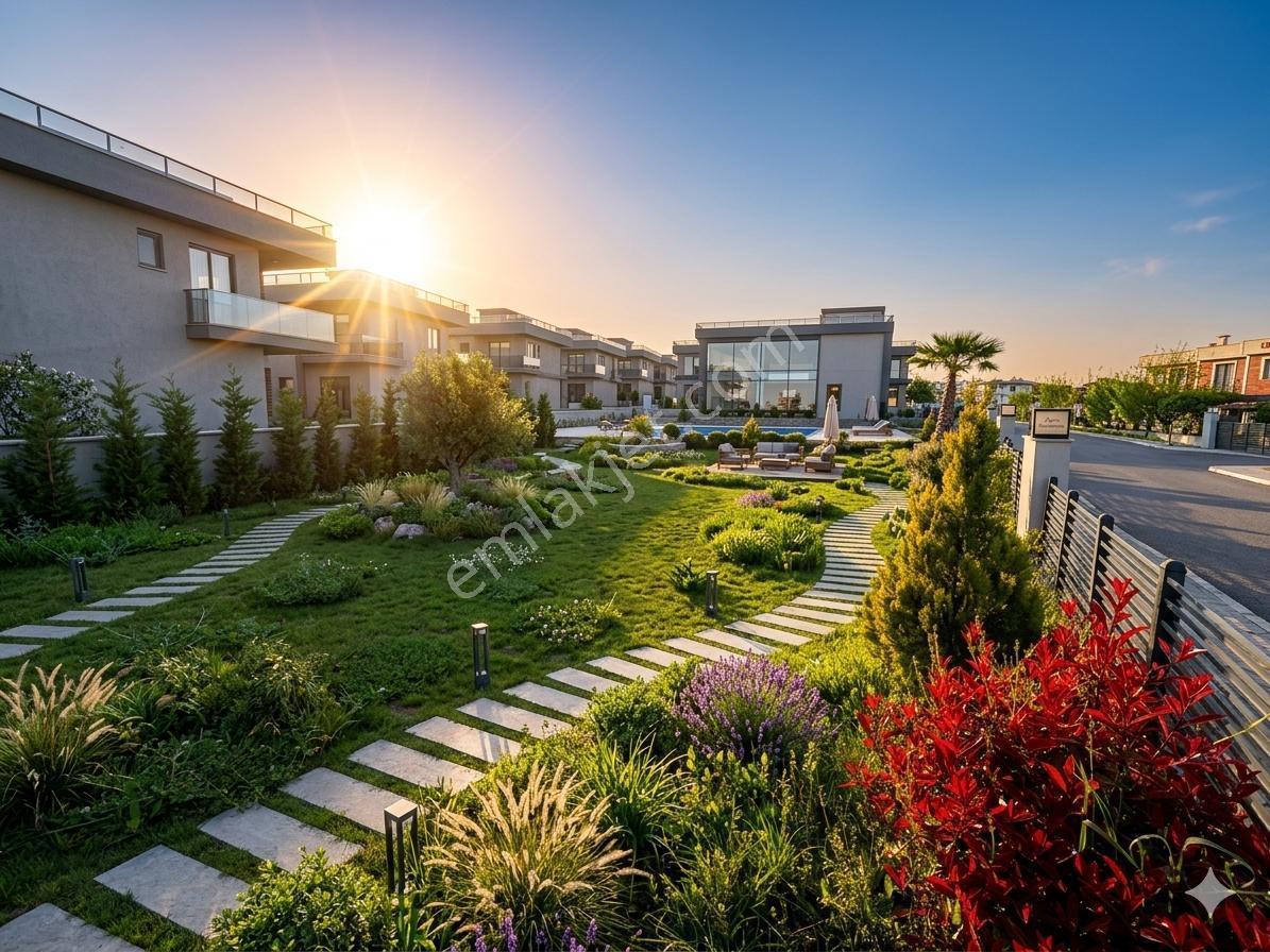 Delux'den Deniz Manzaralı Müstakil Havuzlu Lux Kiralık Villa - Görsel 29
