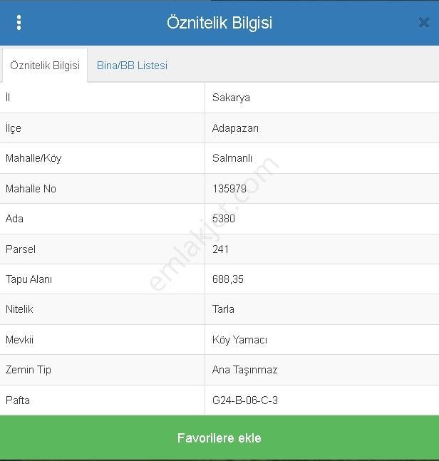 Adapazarı Salmanlıda Göle Yakın Satılık 688m² Arazi - Tg - Görsel 3