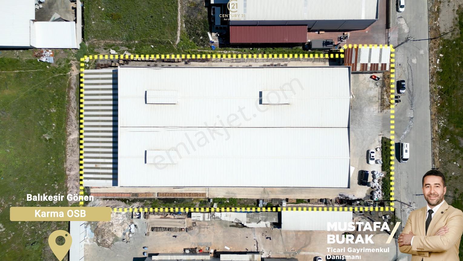 Century 21 Bal'dan Gönen Karma Osb’de 3.500 M² Kapalı Alanlı Yüksek Nitelikli Satılık Fabrika - Görsel 8
