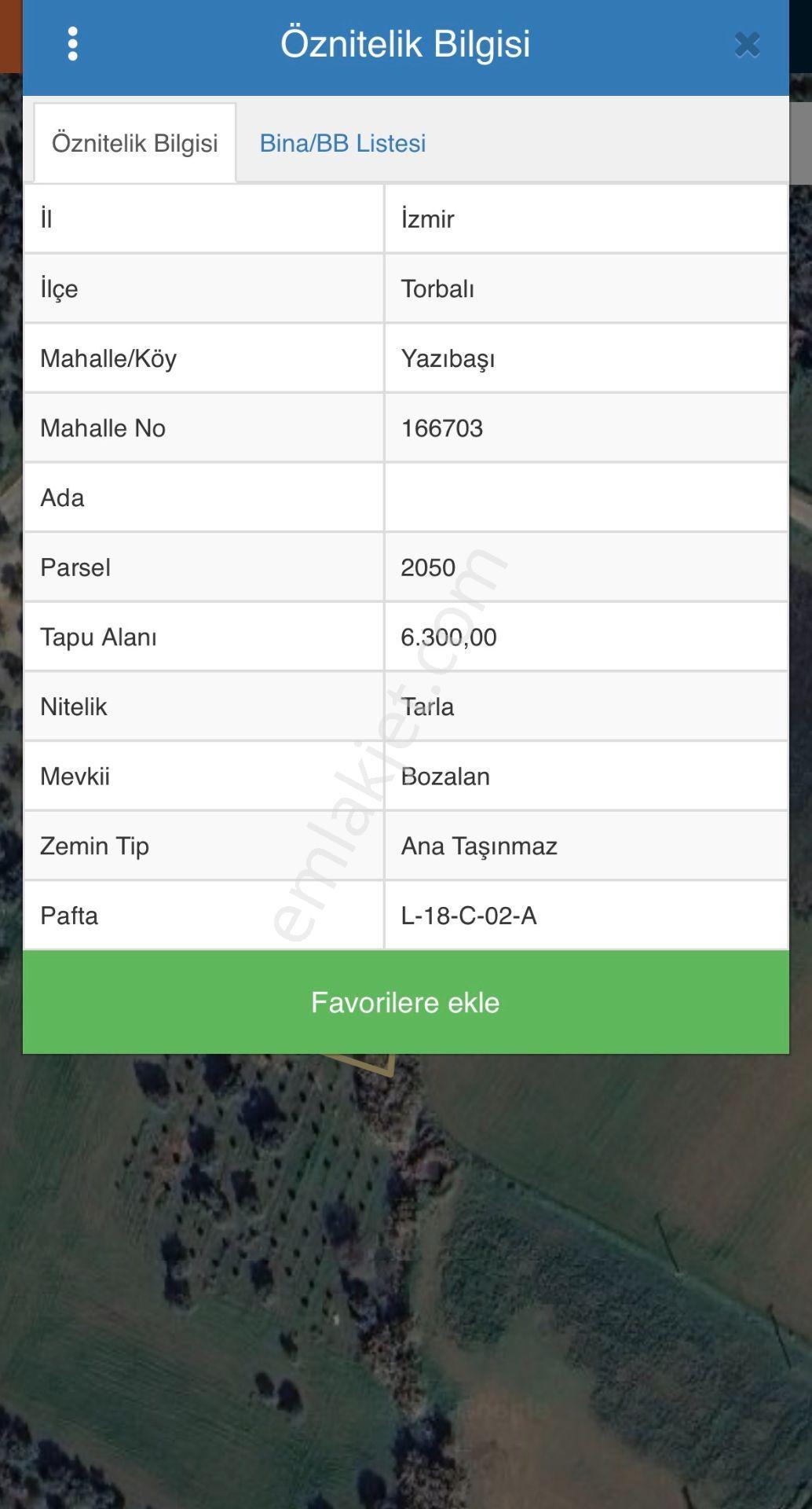 Yazıbaşı Torbalı’da 6.300 M² Konut İmarlı Arsa – Projelik Yatırım Fırsatı - Görsel 4