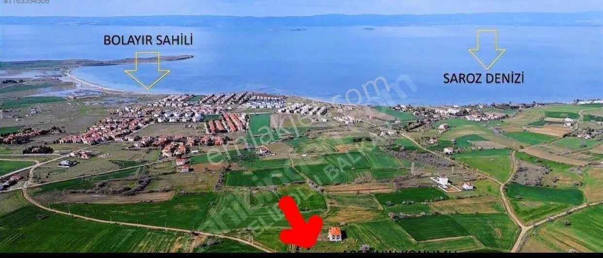 Saroz Plajına Nazır, Panoramik Manzaralı, İmarlı Köşebaşı - Görsel 2