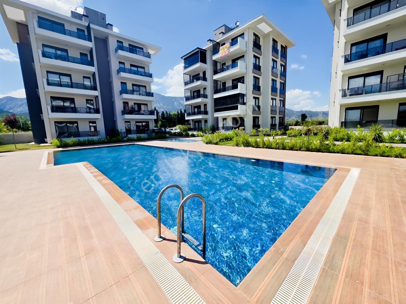 110 M2 Geniş 2+1 / Havuz Ve Dağ Manzaralı / Cam Balkonlu - Görsel 29
