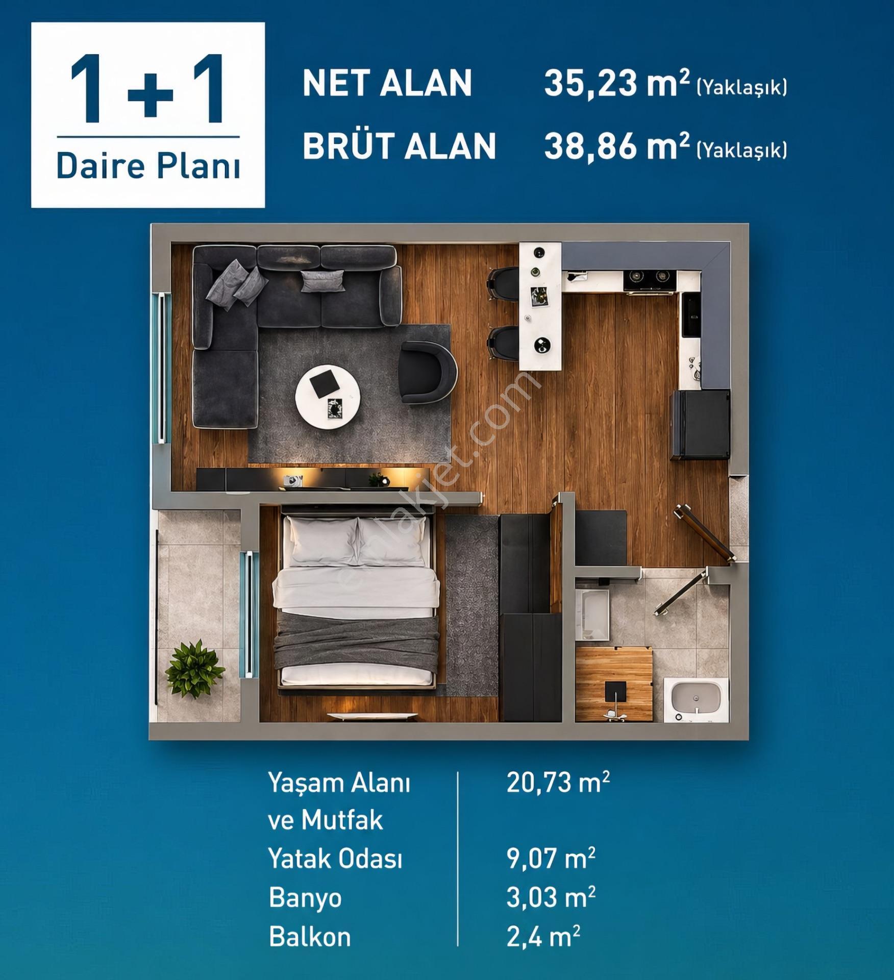 İstasyon Caddesi Üzerinde Acil Satılık Sıfır 1+1 Daire! - Görsel 10