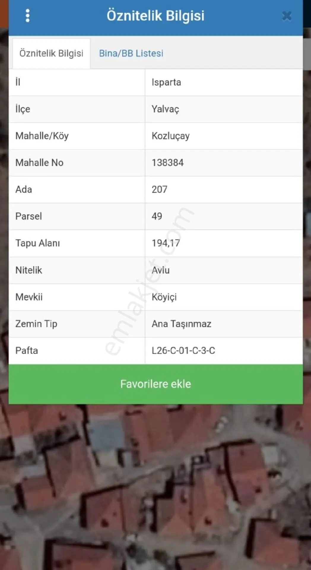 Kozlucay Satılık