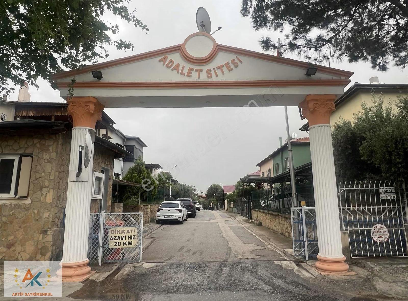 Aktif'ten Çağdaşkent Adalet Sitesinde 2 Katlı Villa